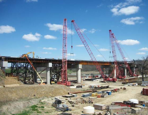 BNSF Railway Bridge Replacement - Media, IL